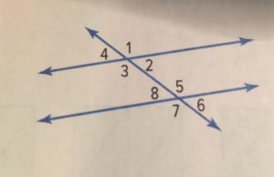 Alternate Exterior and Linear Pair of Angles Linear Pair of Angles